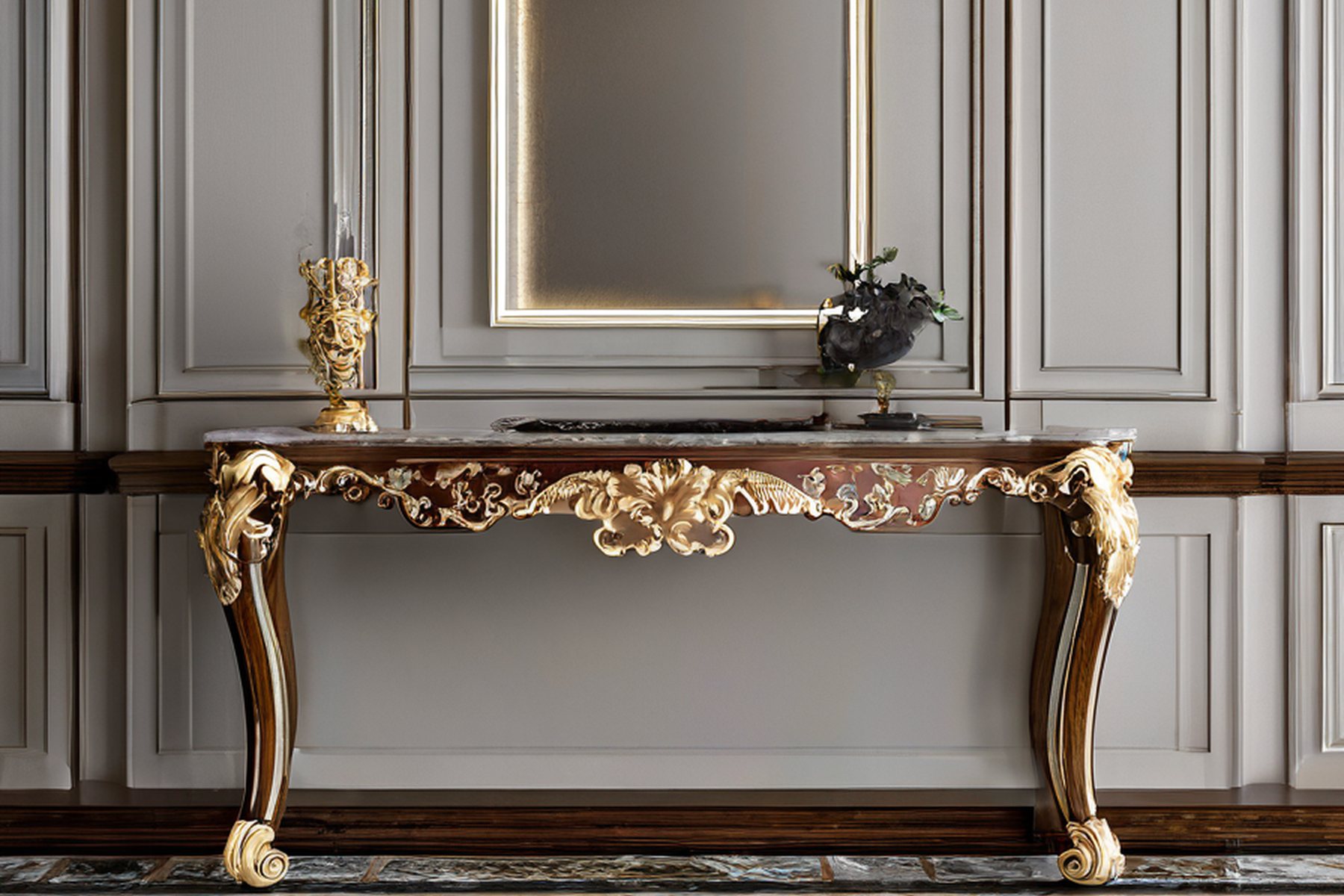 contact residential interior design studio worldwide delivery map table by Modenese Gastone