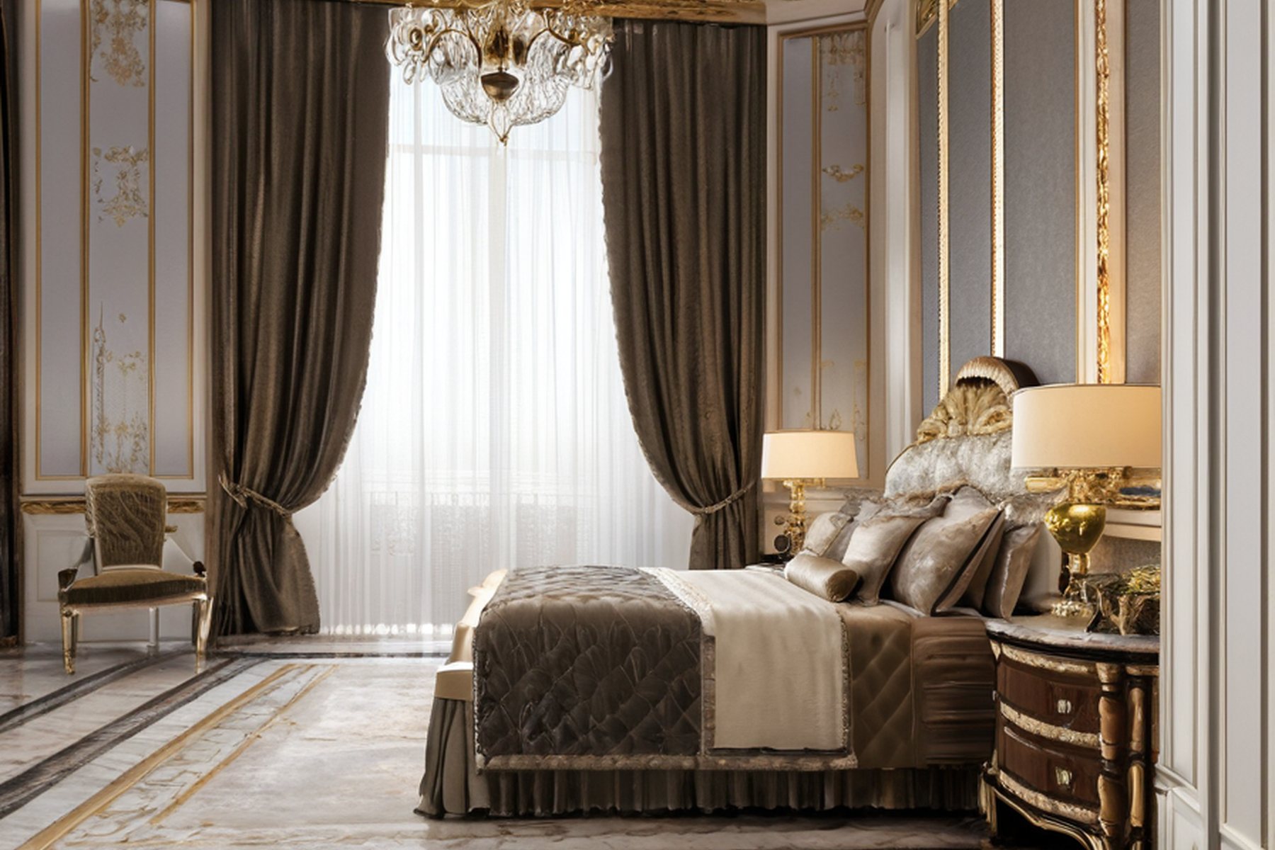 luxury interior design residence contact room by Modenese Gastone