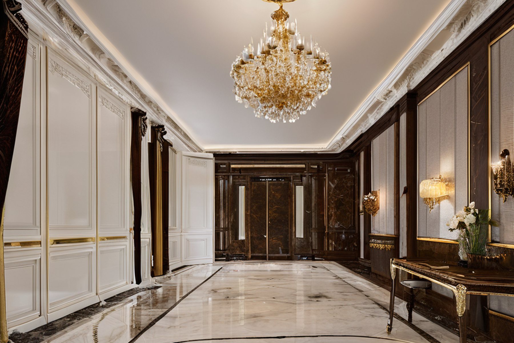 luxury master suite interior design private sitting room by Modenese Gastone