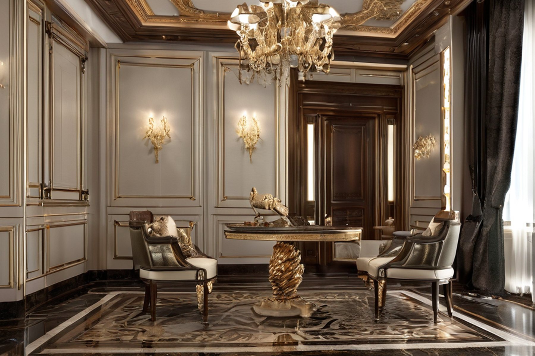luxury residential interior design FAQ custom dimension drawing by Modenese Gastone