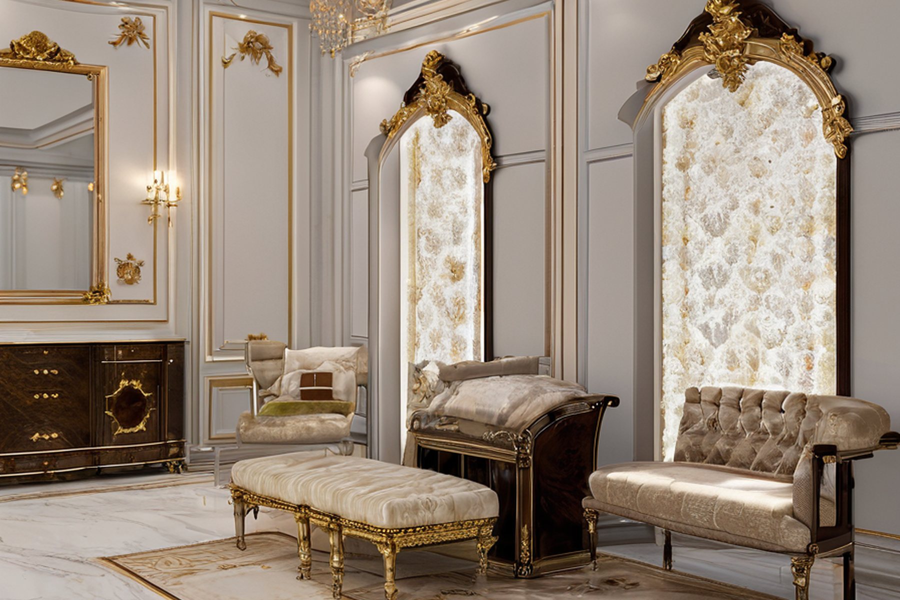 luxury residential interior materials upholstery swatch board by Modenese Gastone
